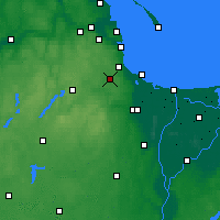 Nearby Forecast Locations - Gdańsk - mapa