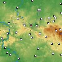 Nearby Forecast Locations - Żytawa - mapa