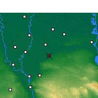 Nearby Forecast Locations - Bilbajs - mapa