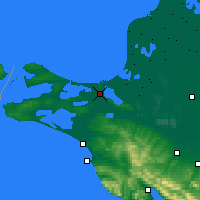 Nearby Forecast Locations - Tiemriuk - mapa